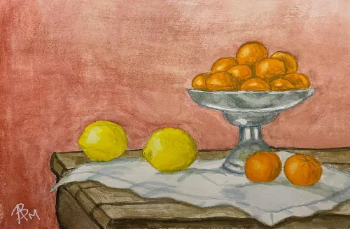 A older still life watercolor #stilllife  #watercolor #watercolorpainting #sketchbook