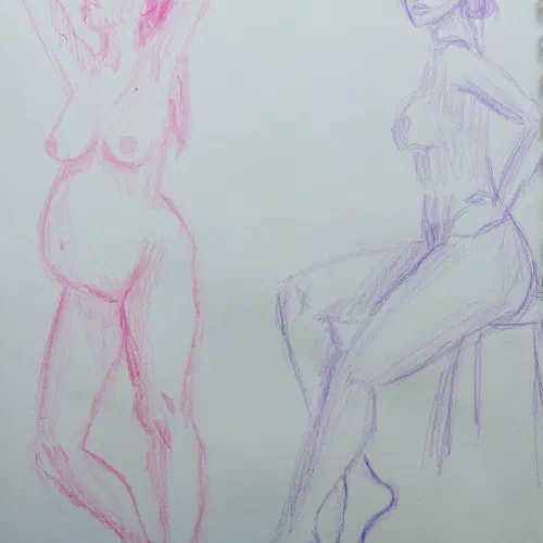 More figure drawing #sketchbook #figuredrawing