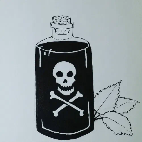 #Inktober day 3 #sketchbook #poison