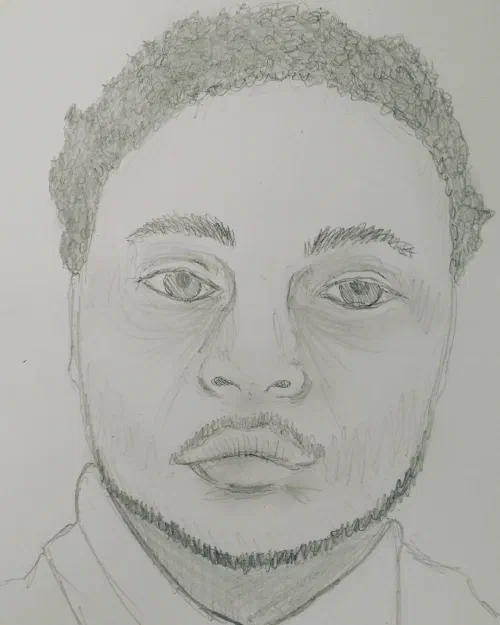 Another student portrait today #sketchbook #portrait