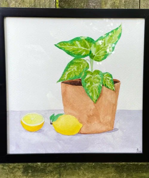 Two watercolor still lives #stilllife #watercolor #painting