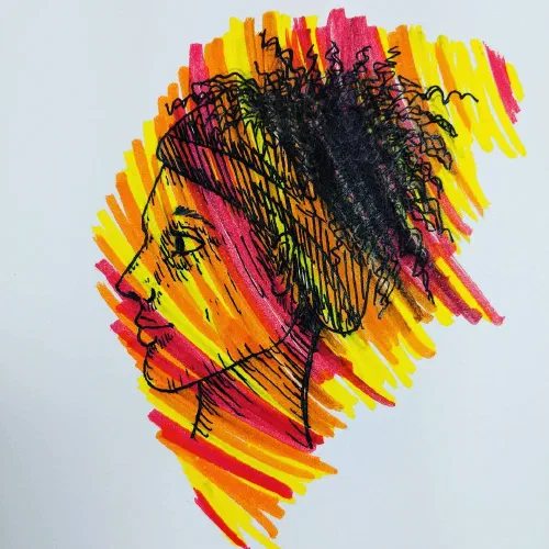 Sunny #sketchbook #ink #bright