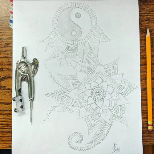 #hennadesign #drawing