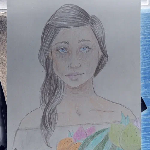 Inverted color challenge #invertedcolors #negative #drawing
