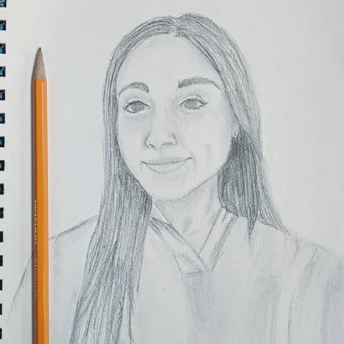 Another portrait #portrait #artteacher