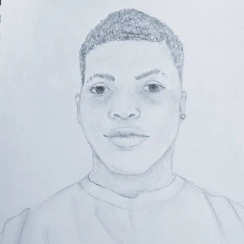 Student portrait #artteacher #portrait