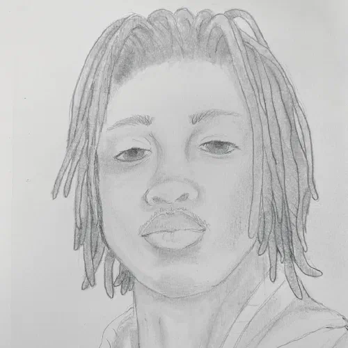 Last one today I promise #portrait #pencil #pencildrawing