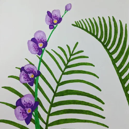#illustration #marker #plants