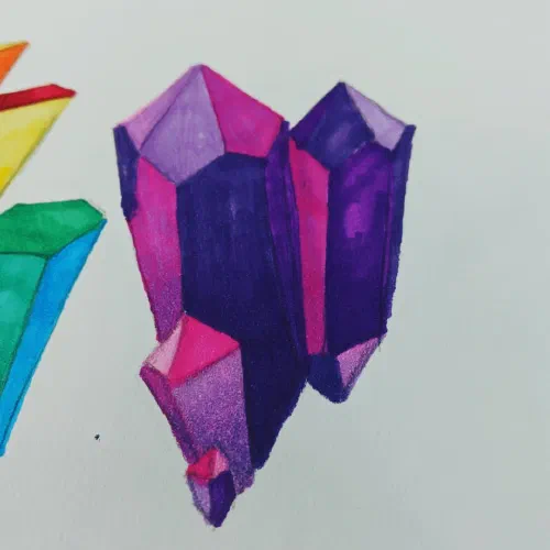 #crystals #illustration